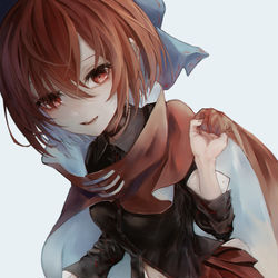 This is a pixiv picture whose title is 赤蛮奇.