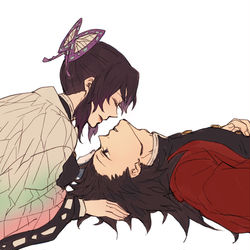 This is a pixiv picture whose title is 【鬼滅】ぎゆしのまとめ⑭.