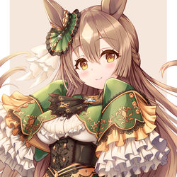 This is a pixiv picture whose title is サトノダイヤモンド.