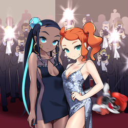 This is a pixiv picture whose title is ルリナとソニア.