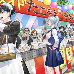 This is a pixiv picture whose title is 文化祭１.
