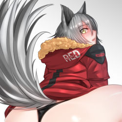 This is a pixiv picture whose title is 红 Red レッド.