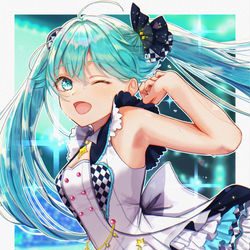 This is a pixiv picture whose title is ステージのセカイ.