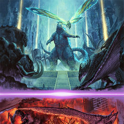 This is a pixiv picture whose title is Kings of the Monsters.