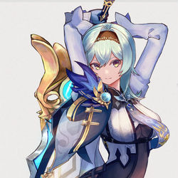 This is a pixiv picture whose title is エウルア.