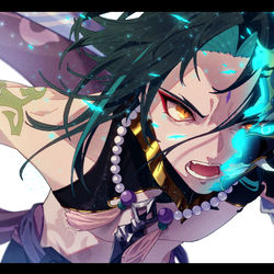 This is a pixiv picture whose title is 魈.