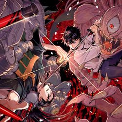 This is a pixiv picture whose title is 呪術廻戦0卷｜百鬼夜行.