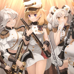 This is a pixiv picture whose title is 拼图小队.