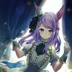 This is a pixiv picture whose title is SSR[エンド・オブ・スカイ]メジロマックイーン.
