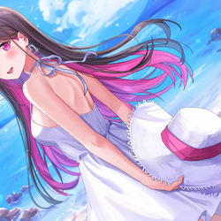 This is a pixiv picture whose title is 夏といえば海でしょ？.
