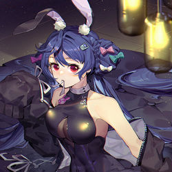 This is a pixiv picture whose title is <・)))><<.