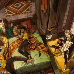 This is a pixiv picture whose title is ONE WEEK WITH OJITAN.