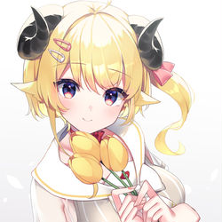 This is a pixiv picture whose title is 🌷.