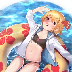 This is a pixiv picture whose title is ぷかぷか.