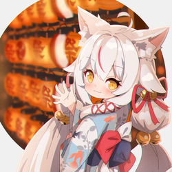 This is a pixiv picture whose title is Skeb Commission.