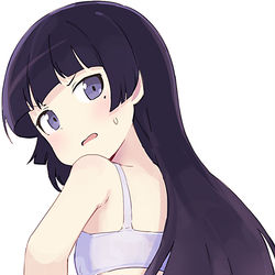 This is a pixiv picture whose title is 黒猫.