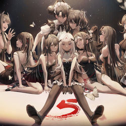 This is a pixiv picture whose title is 5.