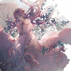 This is a pixiv picture whose title is Patchouli 2021.