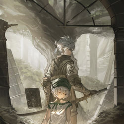 This is a pixiv picture whose title is NIER.