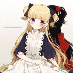 This is a pixiv picture whose title is シャドーハウス.