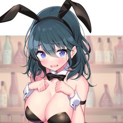 This is a pixiv picture whose title is バニーベレス先生.