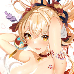 This is a pixiv picture whose title is 🔥🔥🔥Yoimiya🔥🔥🔥.