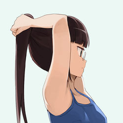 This is a pixiv picture whose title is 宮本るり.