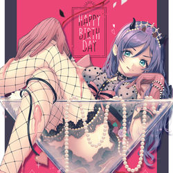 This is a pixiv picture whose title is HBD.