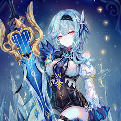 This is a pixiv picture whose title is ❄.