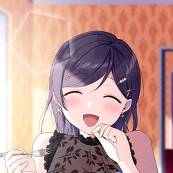 This is a pixiv picture whose title is 希ちゃんお誕生日おめでとう💜💜.