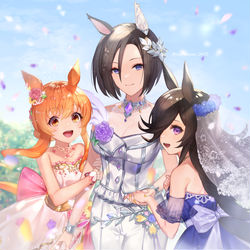 This is a pixiv picture whose title is ジューンブライド.