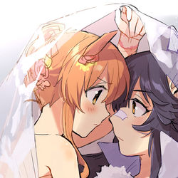 This is a pixiv picture whose title is あなたの花嫁さん.