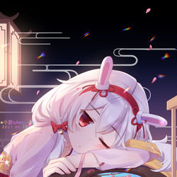 This is a pixiv picture whose title is 拉菲-夏夜小憩.