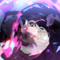 This is a pixiv picture whose title is 焰.