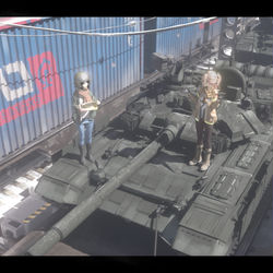 This is a pixiv picture whose title is 接收.