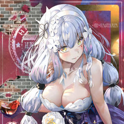 This is a pixiv picture whose title is HK-chan.