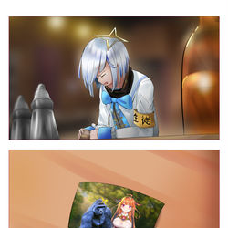 This is a pixiv picture whose title is Good Luck Kiryu Coco.