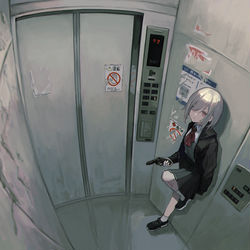 This is a pixiv picture whose title is 無題.
