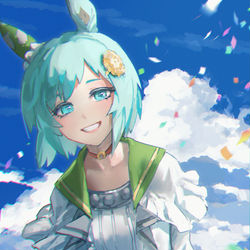 This is a pixiv picture whose title is セイウンスカイさん.