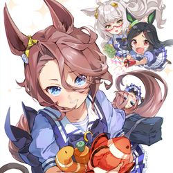 This is a pixiv picture whose title is 逆転のウマ娘・ナリタタイシン.