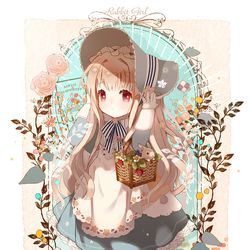 This is a pixiv picture whose title is うさちゃん🐇.