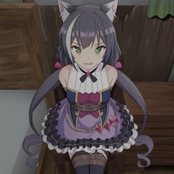 This is a pixiv picture whose title is Karyl in Trouble.