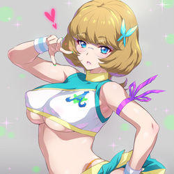 This is a pixiv picture whose title is みのりん先輩はチアりたい♥.
