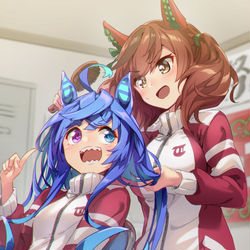 This is a pixiv picture whose title is ターボネイチャ.