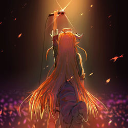 This is a pixiv picture whose title is 謝謝妳.