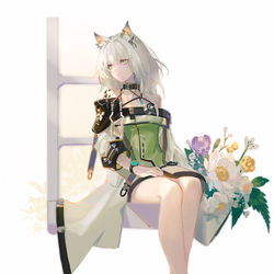This is a pixiv picture whose title is 凯尔希.