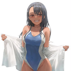 This is a pixiv picture whose title is 長瀞さん (Nagatoro).