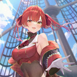 This is a pixiv picture whose title is マリン船長.