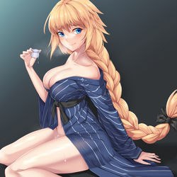 This is a pixiv picture whose title is Jeanne d'Arc (ジャンヌ・ダルク).