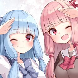 This is a pixiv picture whose title is 爆裂天使ことのは！.